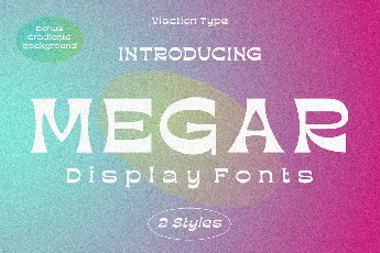 MegarFreePersonalUse font