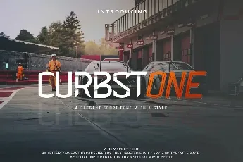 Curbstone font