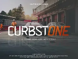 Curbstone font