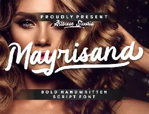 Mayrisand Script font