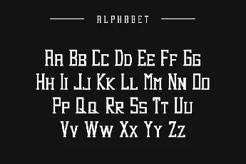 Dezert Typeface font