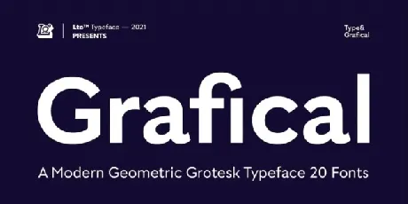 Grafical Family font