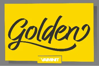 Golden Ticket font