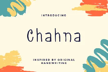 Chahna font