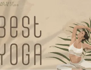 Best Yoga font