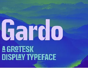 Gardo Grotesk font