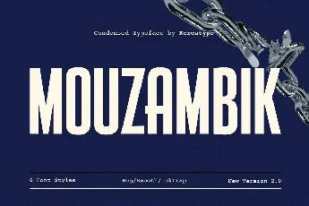 Mouzambik Demo font