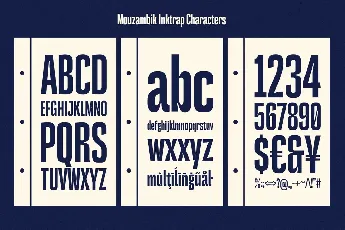 Mouzambik Demo font