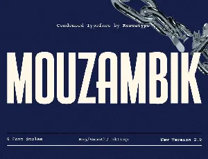 Mouzambik Demo font