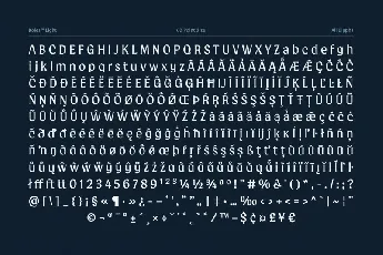 Bojesâ„¢ Typeface font