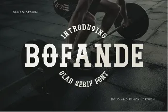 Bofande font