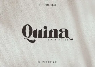 Quina font