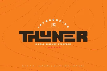 Thuner Typeface font