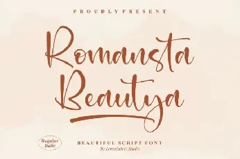 Romansta Beautya font