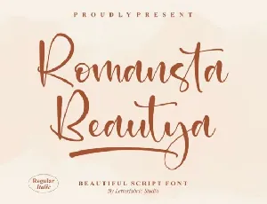 Romansta Beautya font