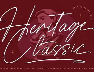 Heritage Classic font