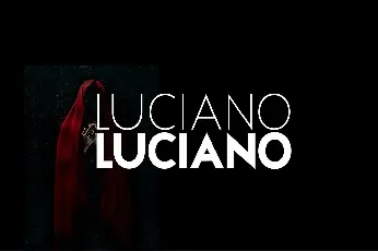 Luciano font