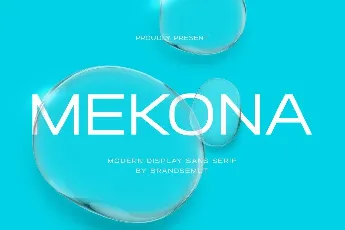 Mekona font