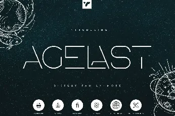 Agelast font