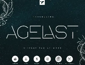 Agelast font