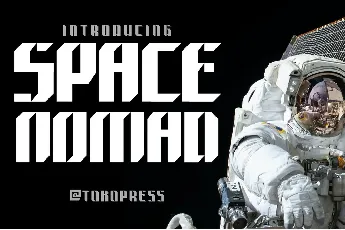 SPACE-NOMAD font