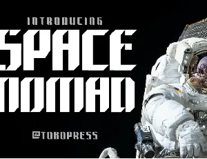 SPACE-NOMAD font