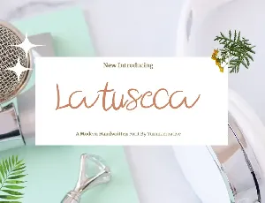 Latuseca font