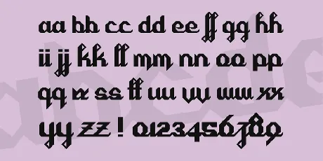 Cursivertex font