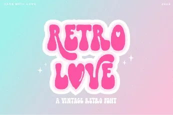 Retro Love font