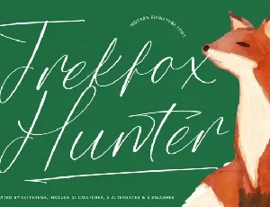 Trekfox Hunter font