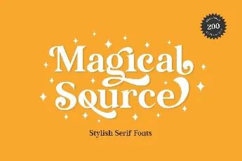 Magical Source Demo font