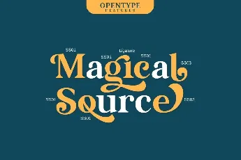 Magical Source Demo font