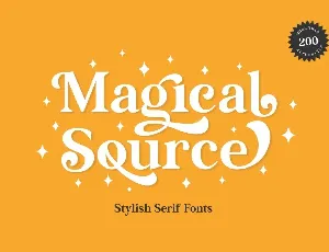 Magical Source Demo font