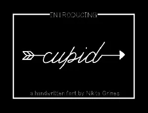 KL Cupid font