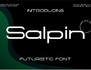 Salpin font