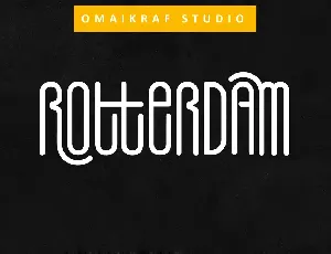 Rotterdam Demo font