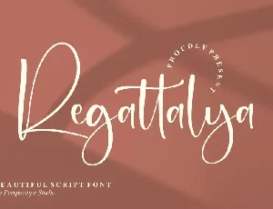 Regattalya font