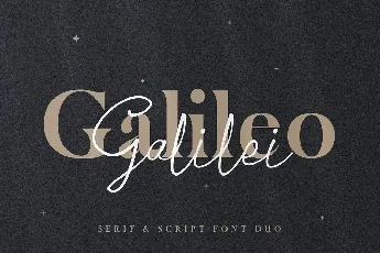 Galileo Galilei Duo font