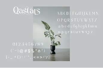 Qastars font