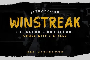 Winstreak font