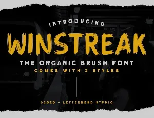 Winstreak font