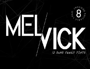 Melvick Family font