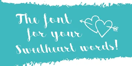 Sweetheart Script Free font