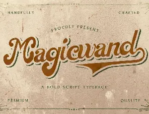 Magic Wand font