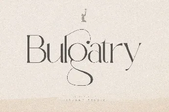 Bulgatry font