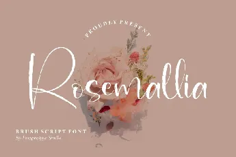 Rosemallia font