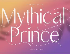 Mythical Prince font