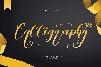 Calligraphy font