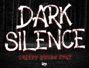 Dark Silence font