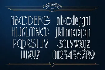 Art Decory font